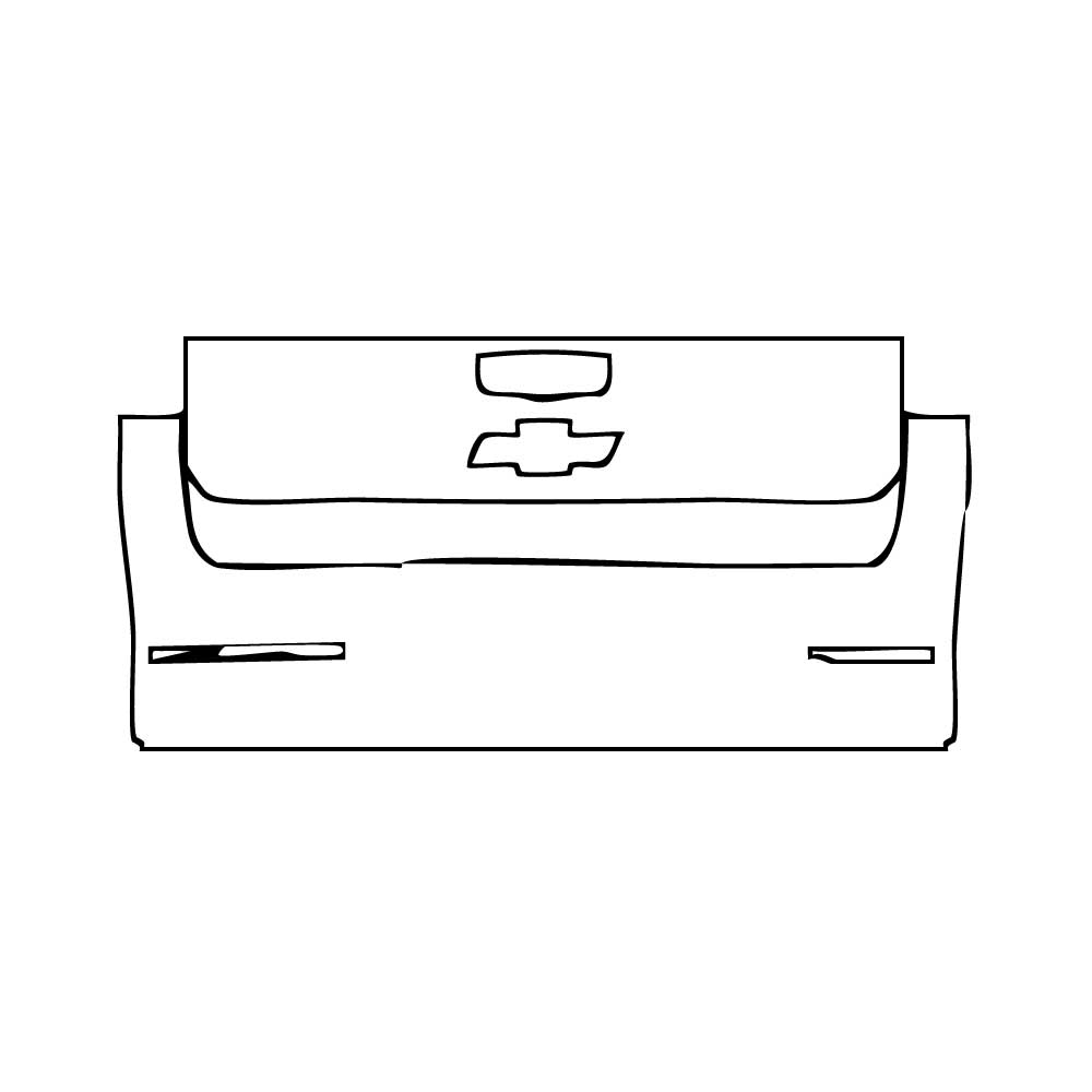 Pre-Cut PPF Chevrolet Silverado 1500 Custom Trail Boss 2024 - PPF-Kits