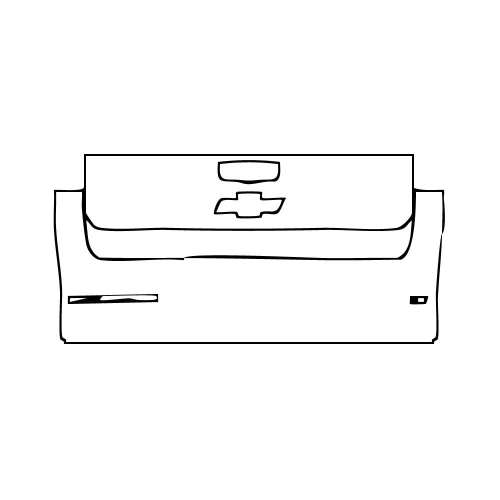 Pre-Cut PPF Chevrolet Silverado 1500 LT Trail Boss 2024 - PPF-Kits