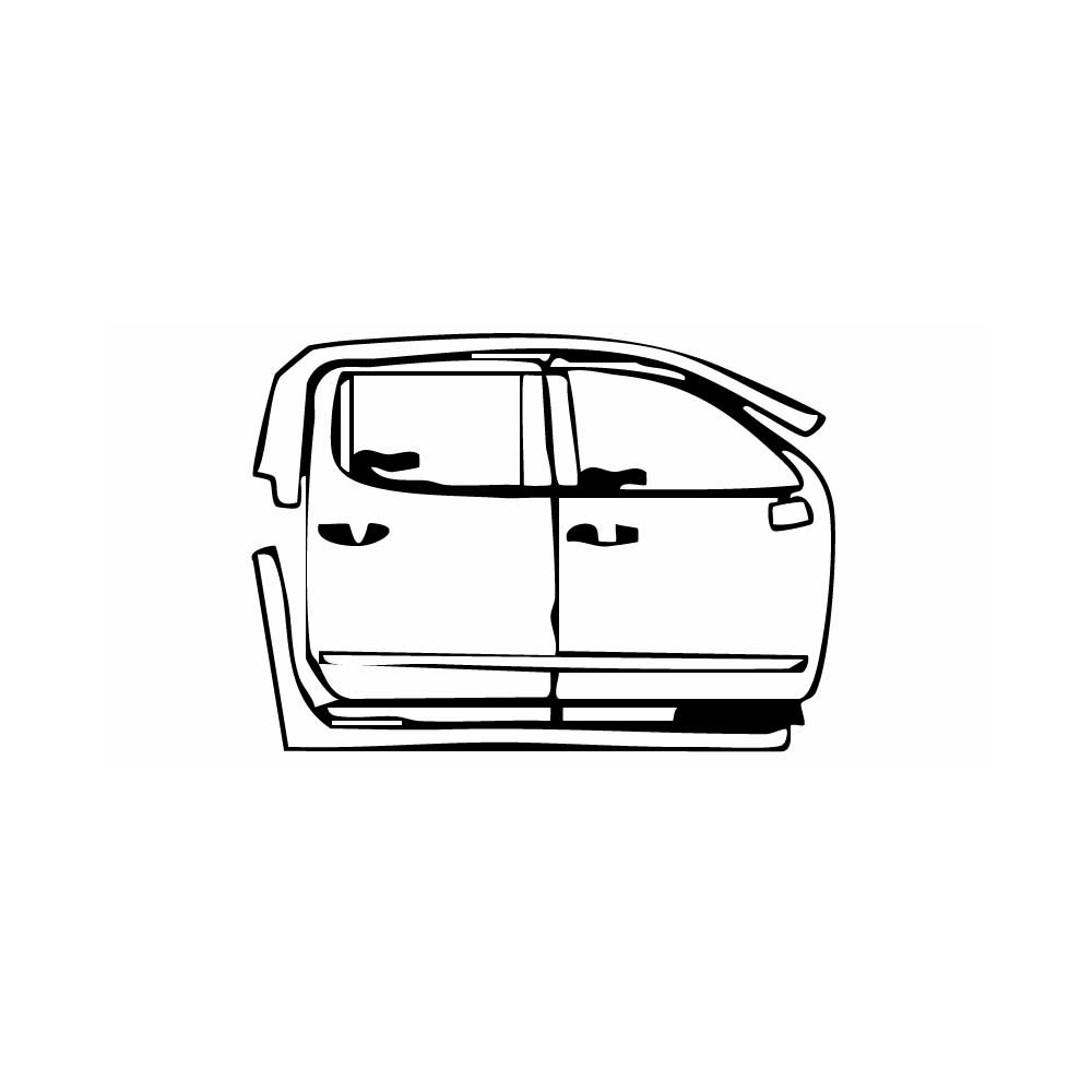 Pre-Cut PPF Chevrolet Silverado 1500 High Country 2024 - PPF-Kits