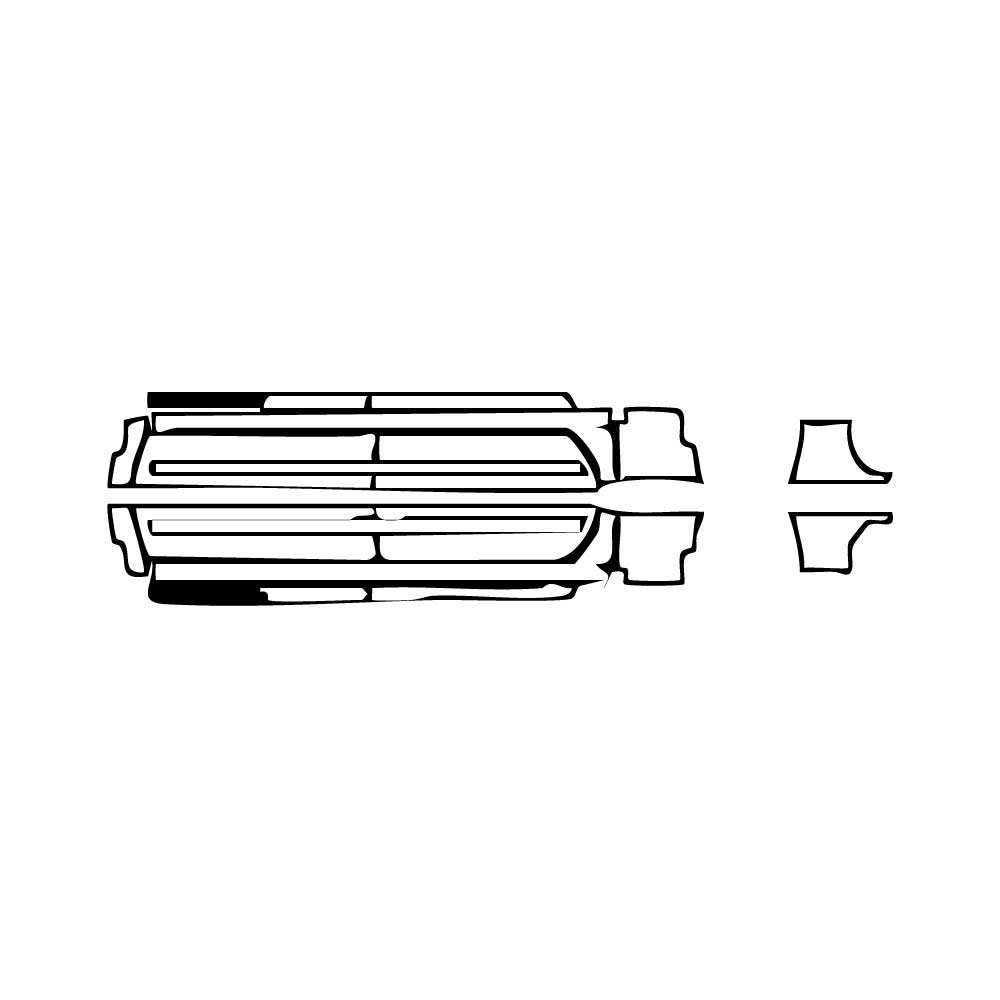 Pre-Cut PPF Chevrolet Silverado 1500 High Country 2024 - PPF-Kits