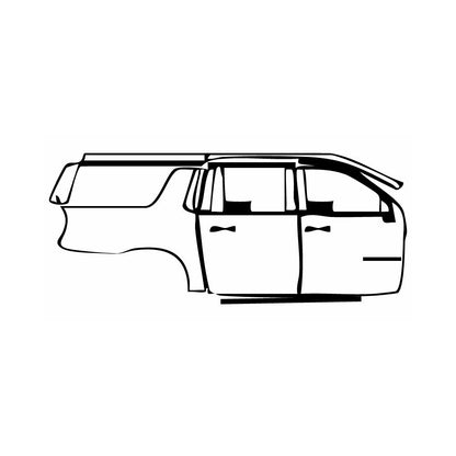 Pre-Cut PPF Chevrolet Suburban Z71 2024 - PPF-Kits