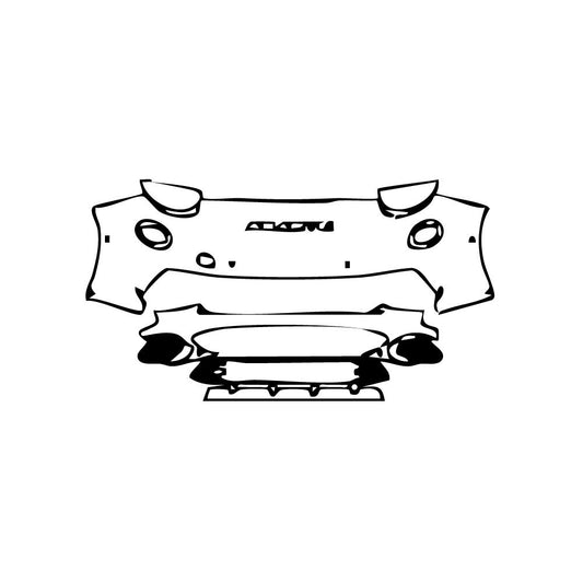 Pre-Cut PPF Fiat 500e 2 door Abarth Coupe 2024 - PPF-Kits