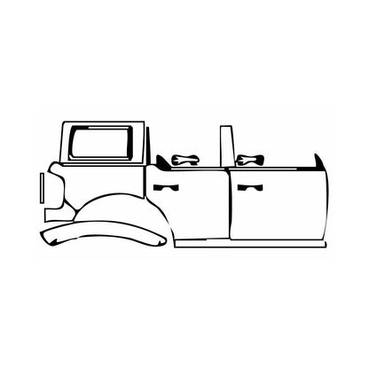 Pre-Cut PPF Ford Bronco 4 Door Base 2024 - PPF-Kits