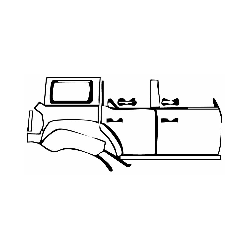 Pre-Cut PPF Ford Bronco 4 Door Raptor 2024 - PPF-Kits