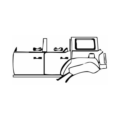 Pre-Cut PPF Ford Bronco 4 Door Raptor 2024 - PPF-Kits