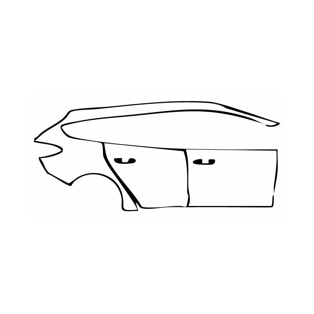 Pre-Cut PPF Ford Focus Estate ST-line 2024 - PPF-Kits