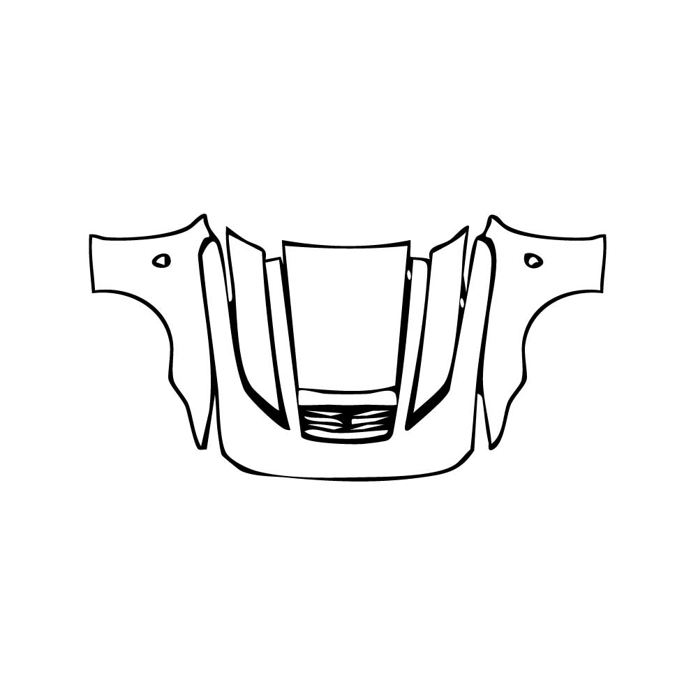 Pre-Cut PPF Ford Mustang Fastback Dark Horse Premium 2024 - PPF-Kits