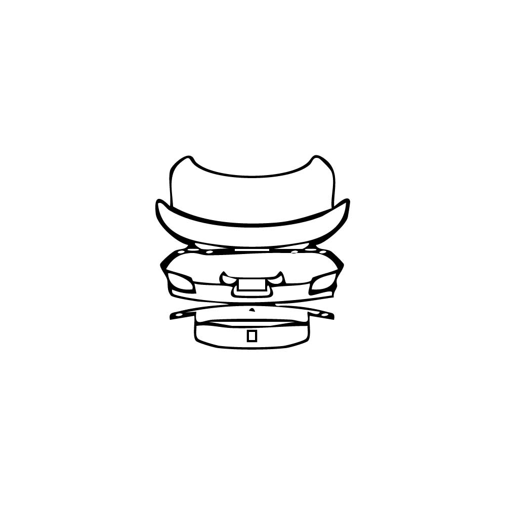 Pre-Cut PPF Ford Mustang Fastback Dark Horse Premium 2024 - PPF-Kits