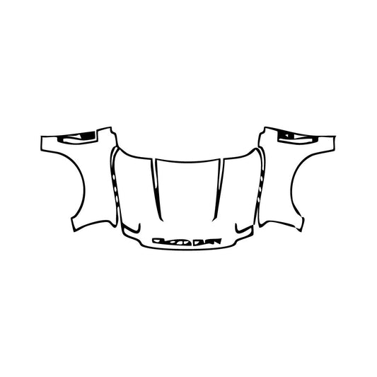 Pre-Cut PPF Ford Super Duty F-250 Crew Cab Limited 2024 - PPF-Kits