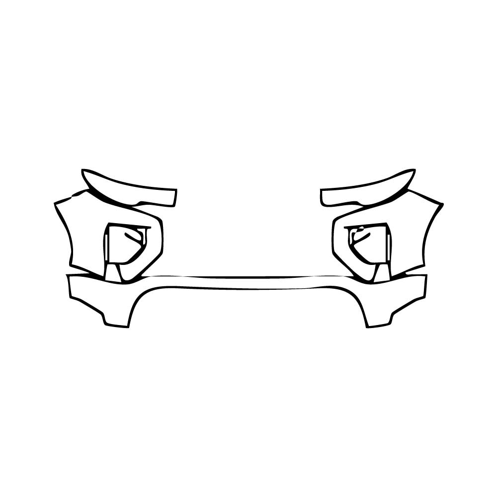 Pre-Cut PPF GMC Canyon Elevation 2024 - PPF-Kits