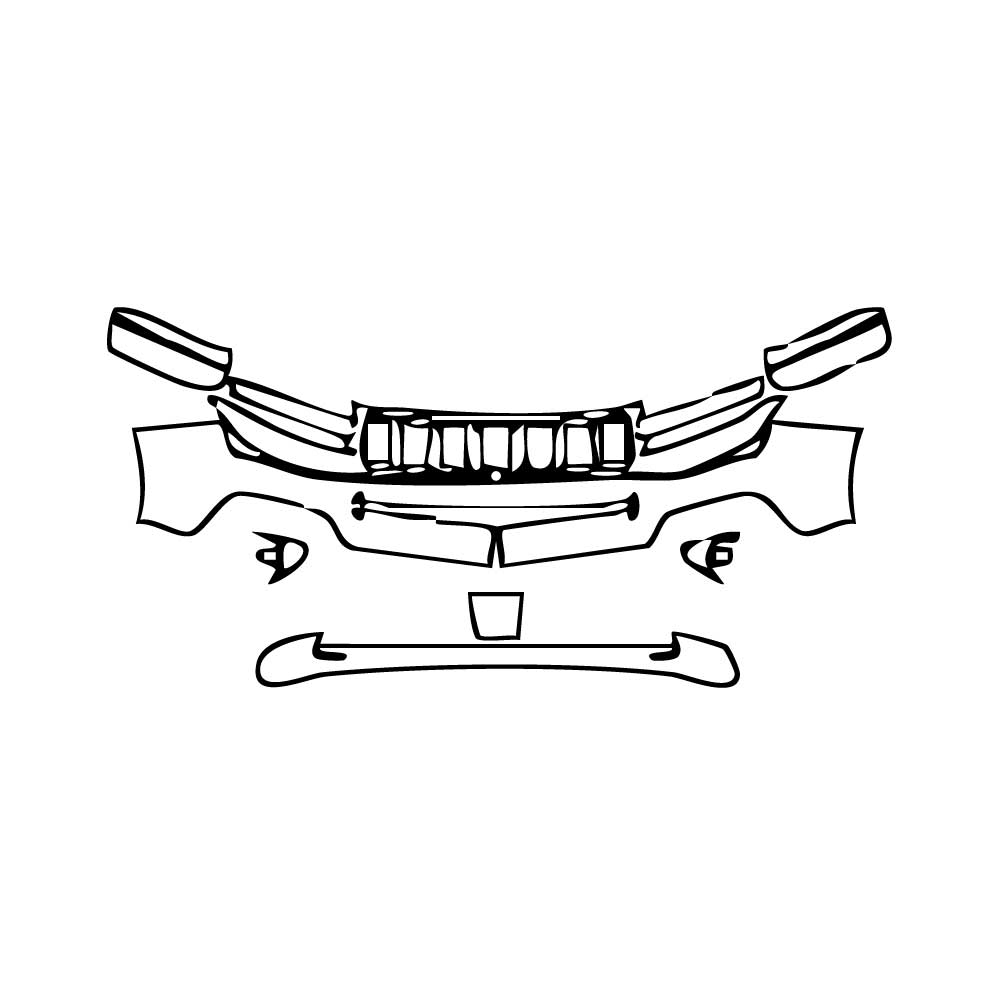 Pre-Cut PPF JEEP Avenger Petrol 2024 - PPF-Kits