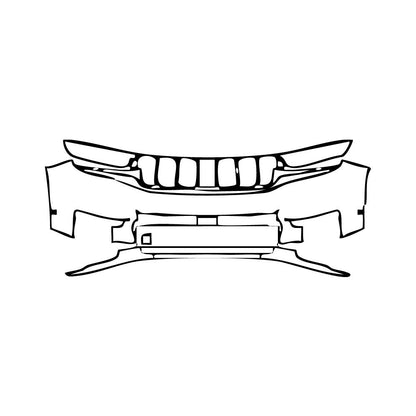 Pre-Cut PPF JEEP Grand Cherokee Grand Cherokee L (3-row) Laredo 2024 - PPF-Kits