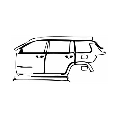 Pre-Cut PPF JEEP Grand Cherokee Grand Cherokee L (3-row) Summit Reserve 2024 - PPF-Kits