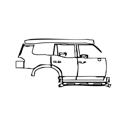 Pre-Cut PPF Lexus GX (US) Premium+ 2024 - PPF-Kits