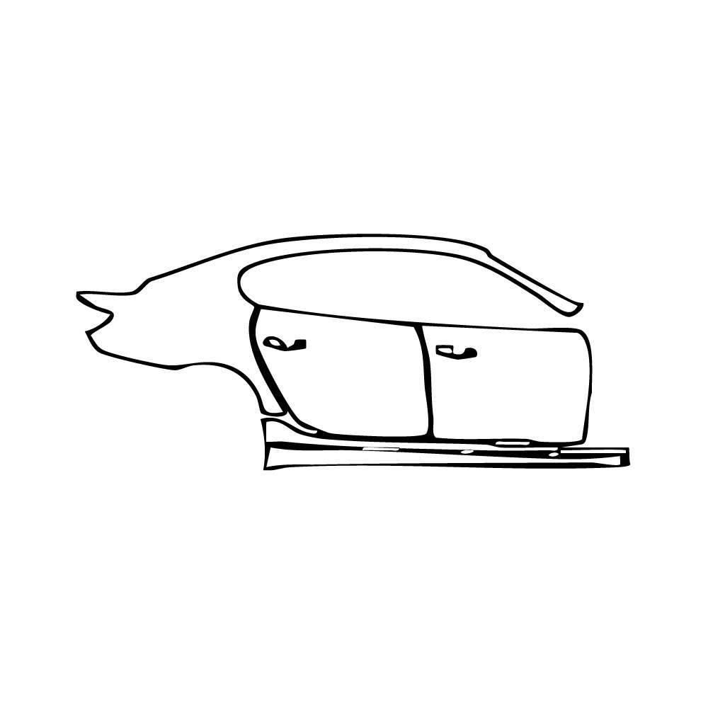 Pre-Cut PPF Maserati Quattroporte Quattroporte Modena Q4 2024 - PPF-Kits