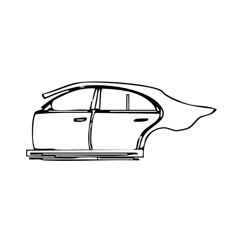 Pre-Cut PPF Mercedes-Benz S Class Sedan AMG S63 E Performance Extended Wheelbase 2024 - PPF-Kits