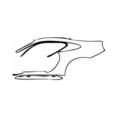 Pre-Cut PPF Porsche 911 Dakar 2024 - PPF-Kits