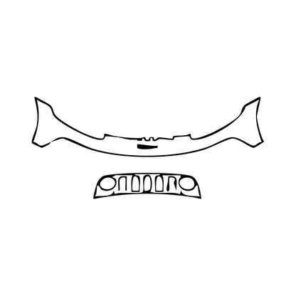 Pre-Cut PPF Porsche 911 Dakar 2024 - PPF-Kits