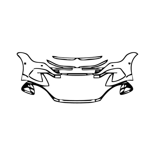 Pre-Cut PPF Volkswagen CC Sedan 2021 - PPF-Kits