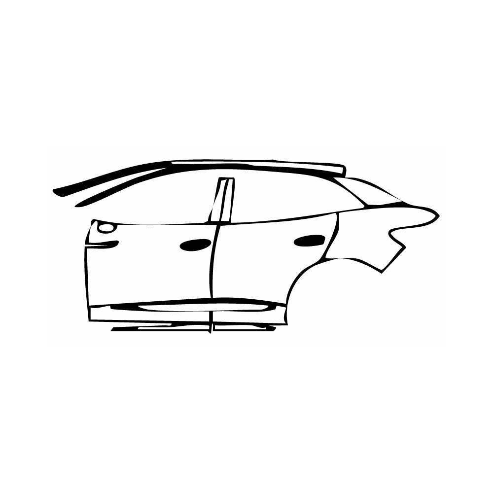 Pre-Cut PPF Volkswagen ID.4 (CN) X 2021 - PPF-Kits