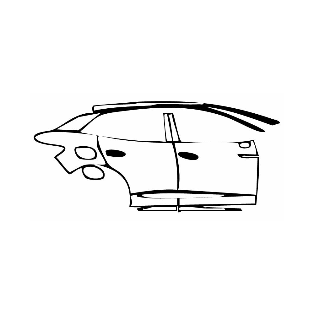 Pre-Cut PPF Volkswagen ID.4 (CN) X 2021 - PPF-Kits