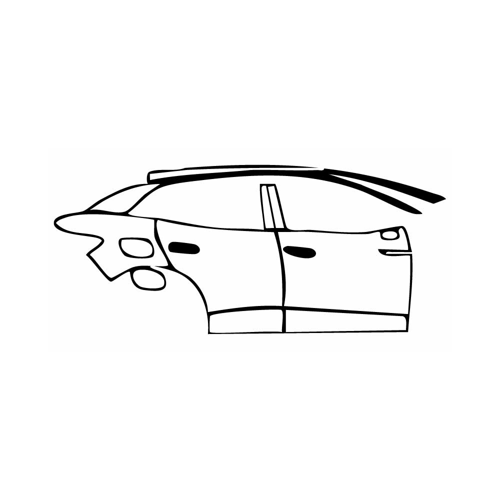 Pre-Cut PPF Volkswagen ID.4 (CN) X 2021 - PPF-Kits