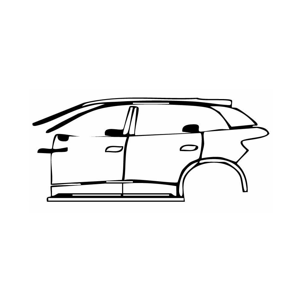 Pre-Cut PPF Volkswagen ID.6 Crozz 2021 - PPF-Kits