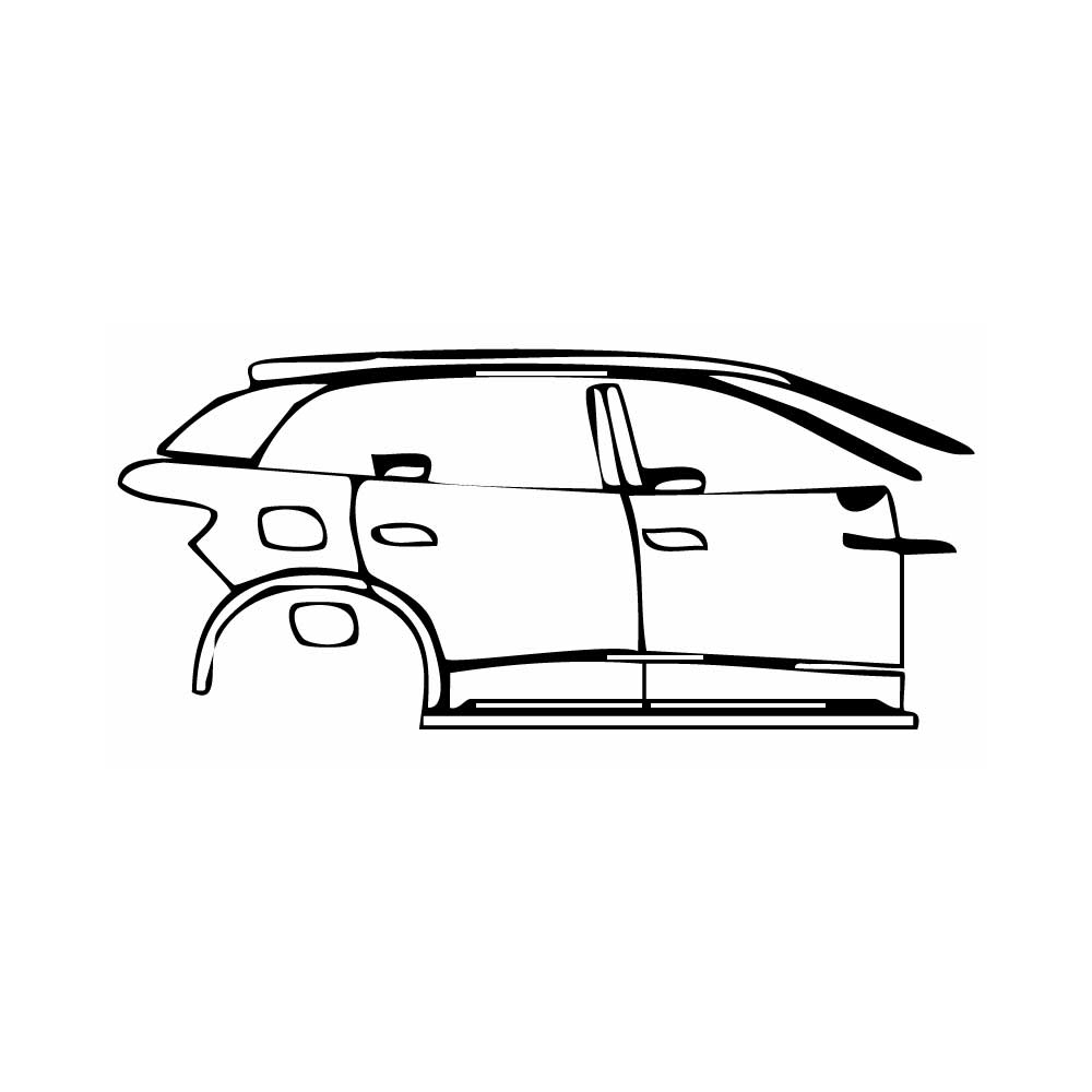 Pre-Cut PPF Volkswagen ID.6 Crozz 2021 - PPF-Kits