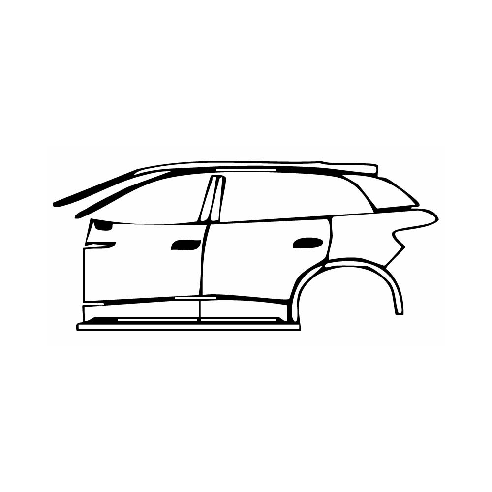 Pre-Cut PPF Volkswagen ID.6 X 2021 - PPF-Kits