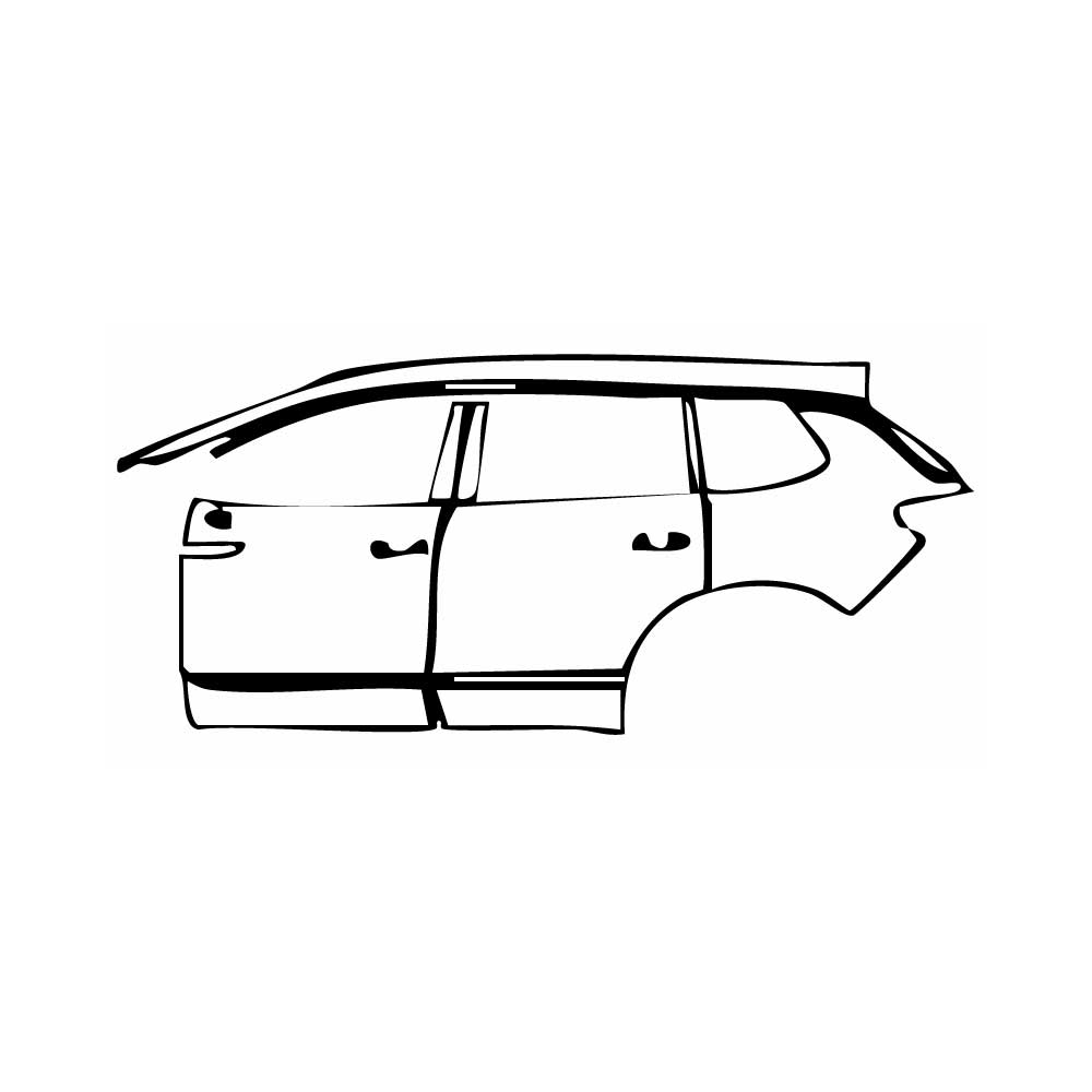 Pre-Cut PPF Volkswagen Talagon Base 2021 - PPF-Kits