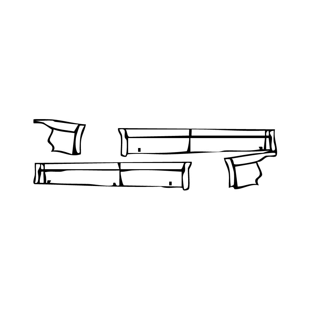 Pre-Cut PPF Volkswagen Tavendor Base 2023 - PPF-Kits