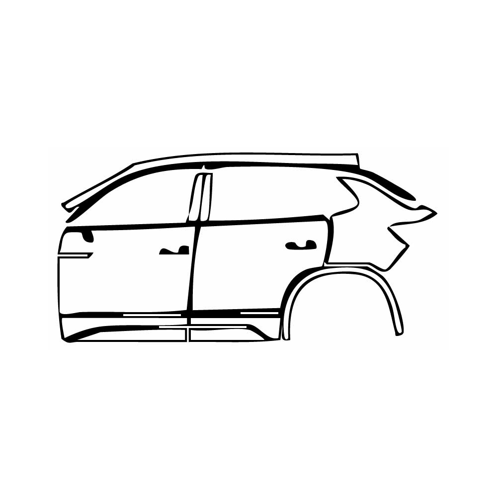 Pre-Cut PPF Volkswagen Tayron R-line 2020 - PPF-Kits