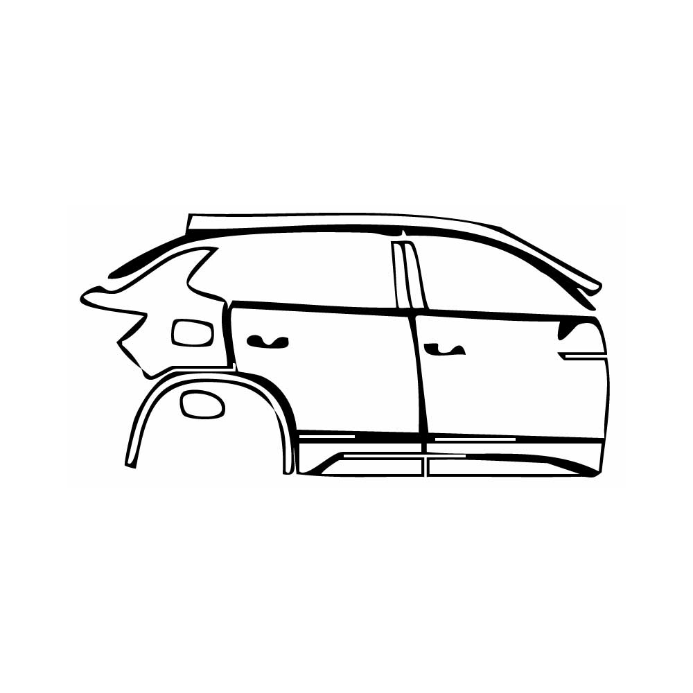 Pre-Cut PPF Volkswagen Tayron R-line 2020 - PPF-Kits