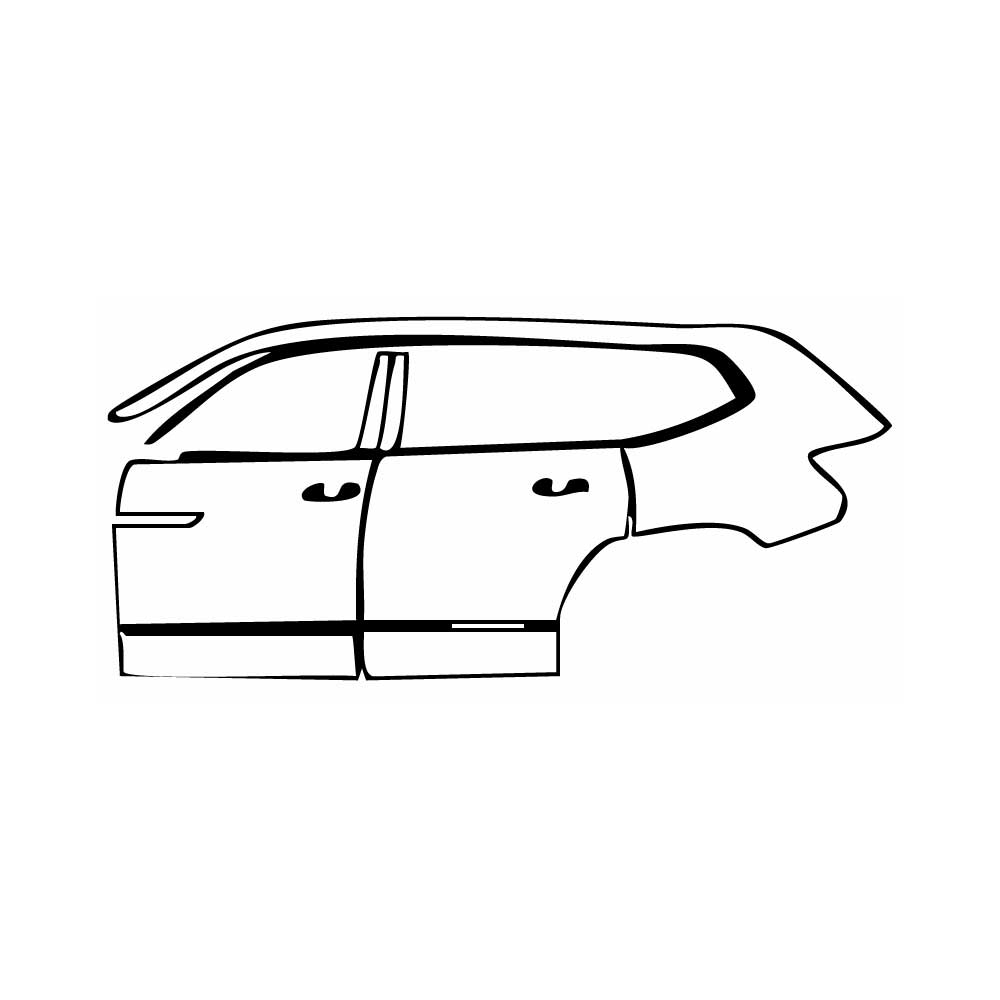 Pre-Cut PPF Volkswagen Teramont 2021 - PPF-Kits