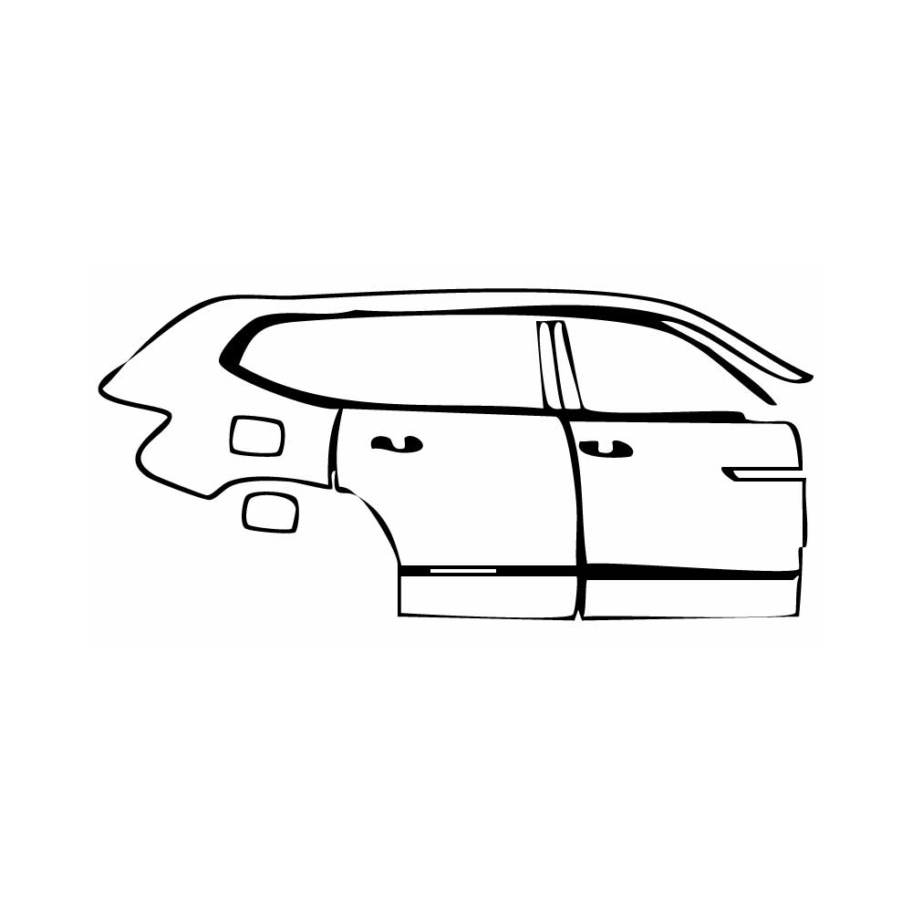 Pre-Cut PPF Volkswagen Teramont 2021 - PPF-Kits