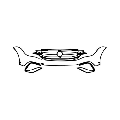 Pre-Cut PPF Volkswagen Tiguan L Base 2022 - PPF-Kits