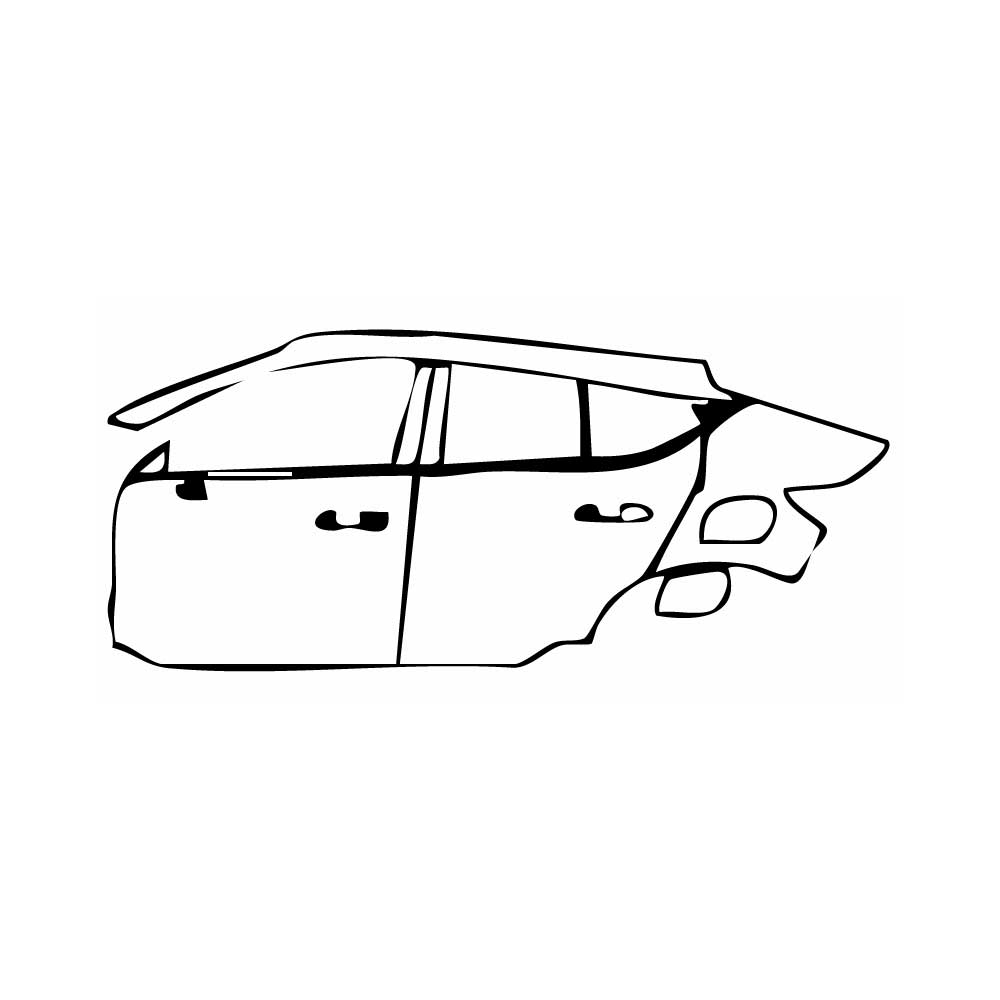 Pre-Cut PPF Volvo C40 Recharge Ultimate 2022 - PPF-Kits