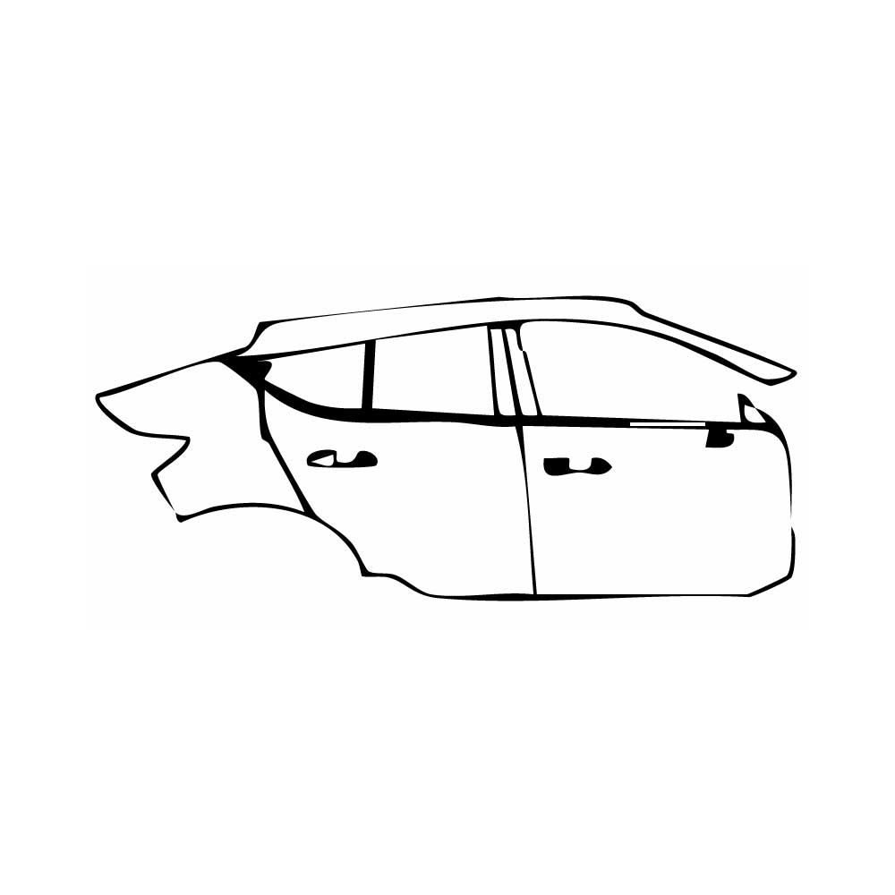 Pre-Cut PPF Volvo C40 Recharge Ultimate 2022 - PPF-Kits