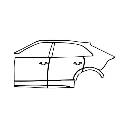 Pre-Cut PPF Audi Q8 Base 2020 - PPF-Kits