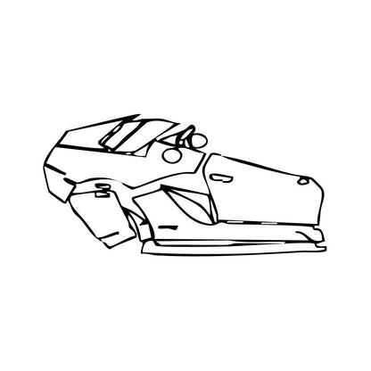 Pre-Cut PPF Lamborghini Aventador Avendator S Roadster 2018 - PPF-Kits