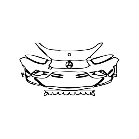 Pre-Cut PPF Mercedes-Benz A Class Sedan AMG A 35 2019 - PPF-Kits