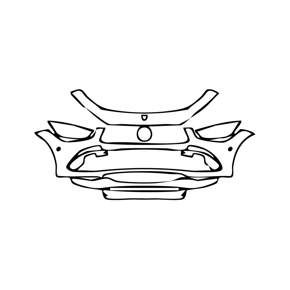 Pre-Cut PPF Mercedes-Benz AMG GT 4-Door 53 2022 - PPF-Kits