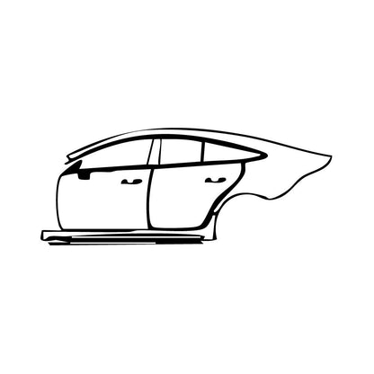 Pre-Cut PPF Mercedes-Benz AMG GT 4-Door 63 S 2019 - PPF-Kits