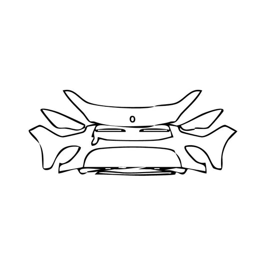 Pre-Cut PPF Mercedes-Benz CLA Coupe Base 2020 - PPF-Kits