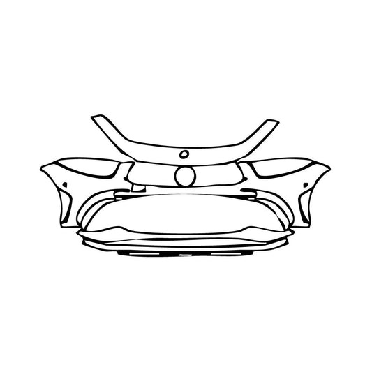 Pre-Cut PPF Mercedes-Benz CLS Sedan AMG 53 2022 - PPF-Kits