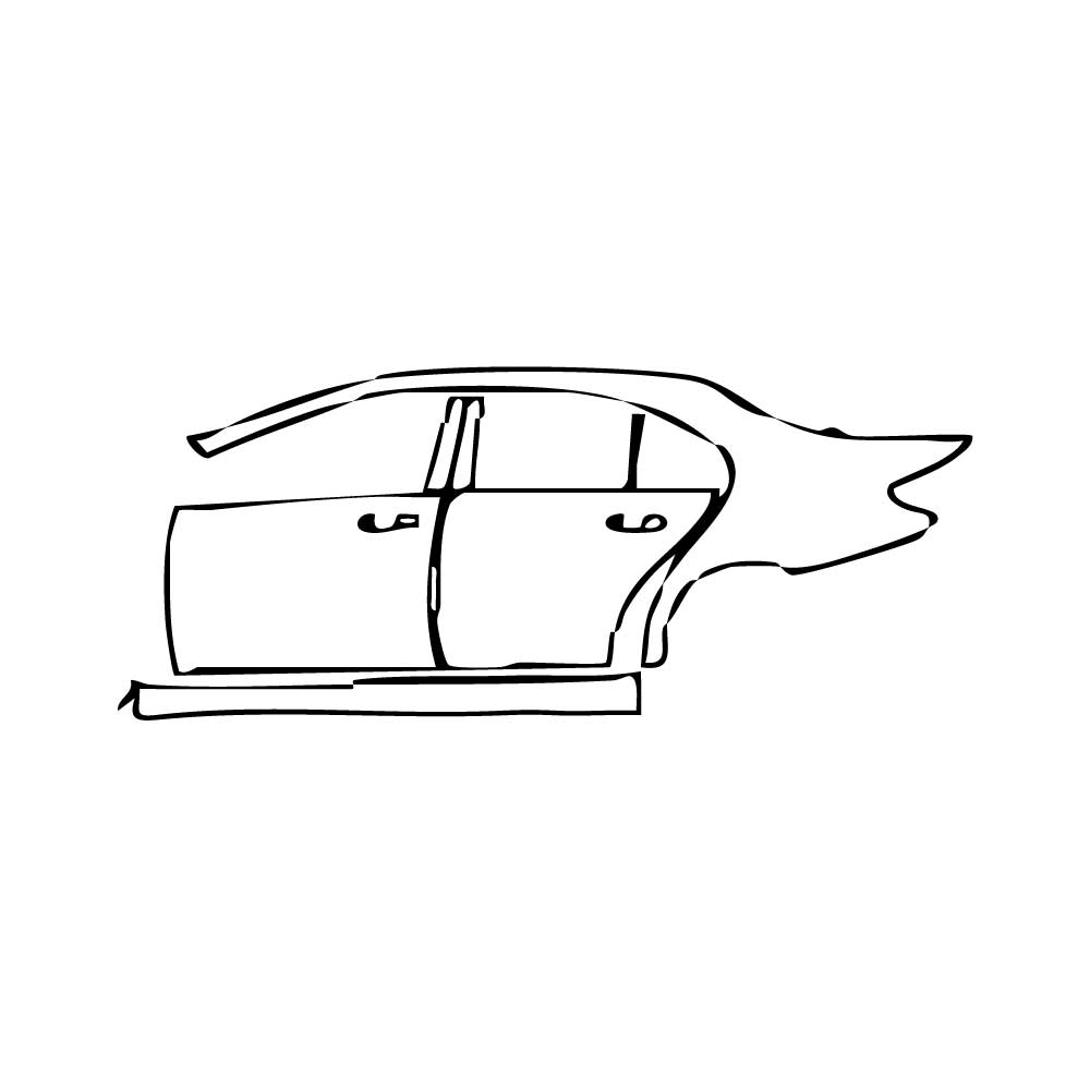 Pre-Cut PPF Mercedes-Benz E Class Sedan Luxury Standard Wheelbase 2017 - PPF-Kits