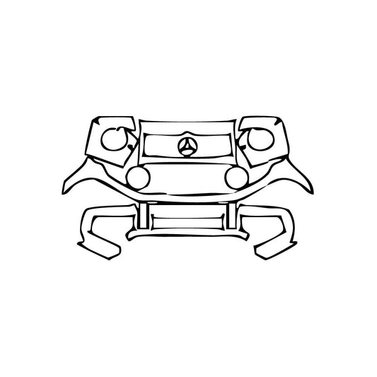 Pre-Cut PPF Mercedes-Benz G Class AMG G63 2022 - PPF-Kits