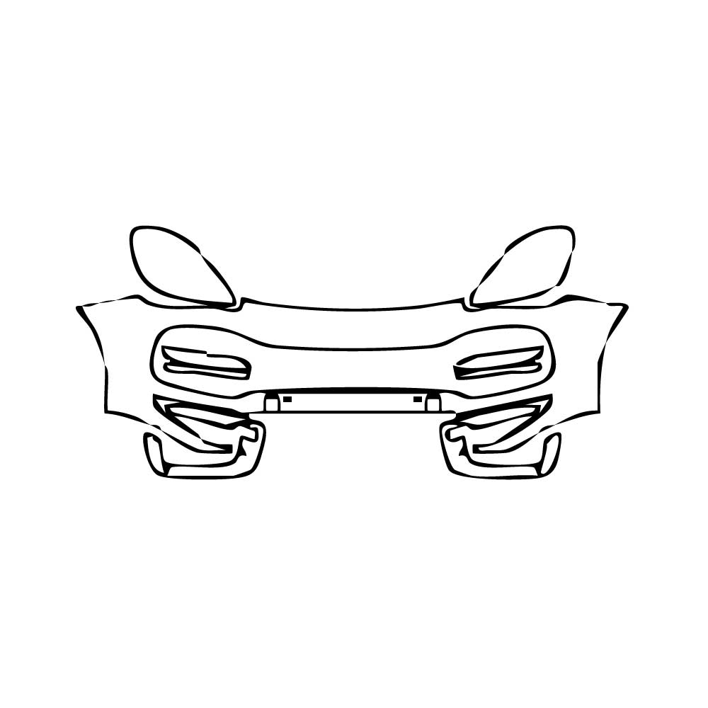 Pre-Cut PPF Porsche Cayenne Cayenne Turbo 2018 - PPF-Kits