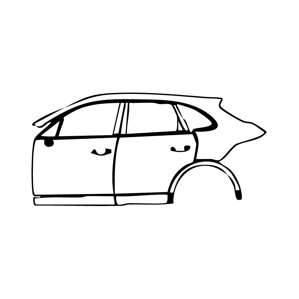 Pre-Cut PPF Porsche Cayenne Cayenne Turbo 2018 - PPF-Kits