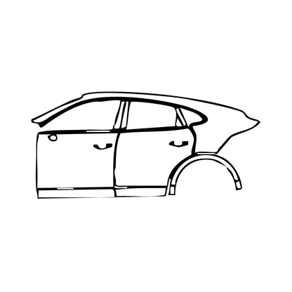 Pre-Cut PPF Porsche Cayenne Coupe Cayenne Turbo Coupe 2019 - PPF-Kits